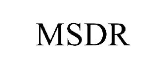 MSDR