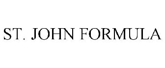 ST. JOHN FORMULA