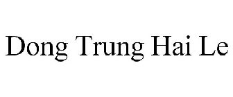 DONG TRUNG HAI LE