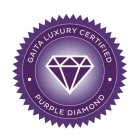 GAITA LUXURY CERTIFIED PURPLE DIAMOND