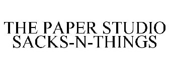 THE PAPER STUDIO SACKS-N-THINGS