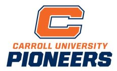 C CARROLL UNIVERSITY PIONEERS