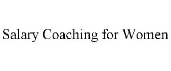 SALARY COACHING FOR WOMEN