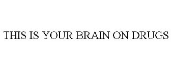 THIS IS YOUR BRAIN ON DRUGS