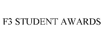 F3 STUDENT AWARDS