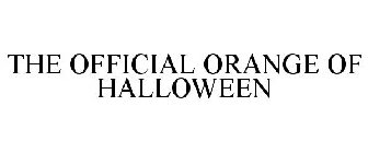 THE OFFICIAL ORANGE OF HALLOWEEN