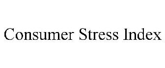CONSUMER STRESS INDEX