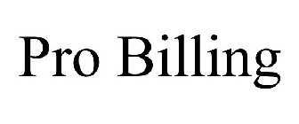 PRO BILLING