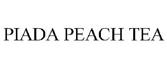 PIADA PEACH TEA