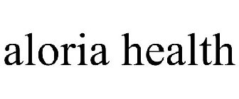 ALORIA HEALTH