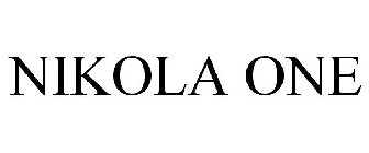 NIKOLA ONE