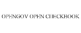 OPENGOV OPEN CHECKBOOK