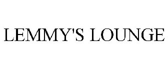 LEMMY'S LOUNGE