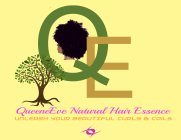 QE QUEENEEVE NATURAL HAIR ESSENCE UNLEASH YOUR BEAUTIFUL CURLS & COILS