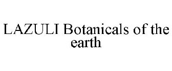 LAZULI BOTANICALS OF THE EARTH