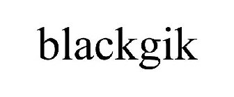 BLACKGIK