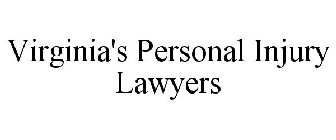 VIRGINIA'S PERSONAL INJURY LAWYERS