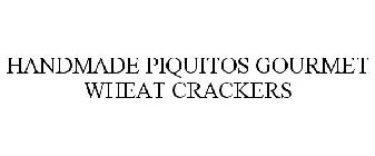 HANDMADE PIQUITOS GOURMET WHEAT CRACKERS