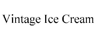 VINTAGE ICE CREAM