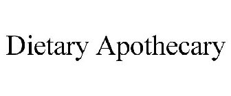 DIETARY APOTHECARY