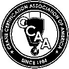 CRANE CERTIFICATION ASSOCIATION OF AMERICA CCAA SINCE 1984