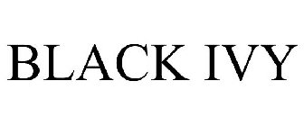 BLACK IVY