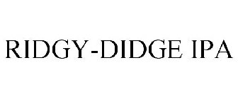 RIDGY-DIDGE IPA