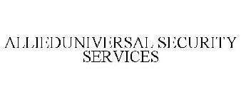 ALLIEDUNIVERSAL SECURITY SERVICES