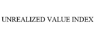 UNREALIZED VALUE INDEX