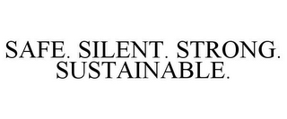 SAFE. SILENT. STRONG. SUSTAINABLE.