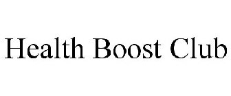 HEALTH BOOST CLUB