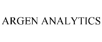 ARGEN ANALYTICS