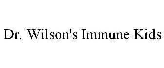 DR. WILSON'S IMMUNE KIDS