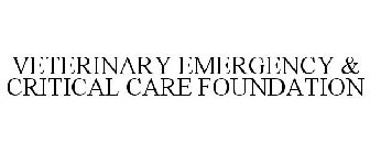 VETERINARY EMERGENCY & CRITICAL CARE FOUNDATION