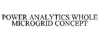 POWER ANALYTICS WHOLE MICROGRID CONCEPT