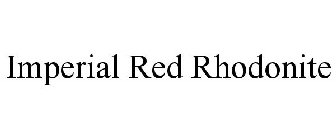 IMPERIAL RED RHODONITE