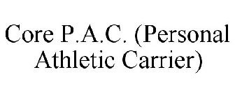 CORE P.A.C. (PERSONAL ATHLETIC CARRIER)