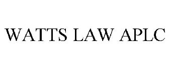 WATTS LAW APLC