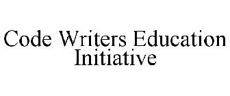 CODE WRITERS EDUCATION INITIATIVE