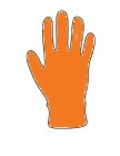 ORANGE GLOVE