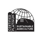 CERTIFIED PLATINUM SUSTAINABLE AGRICULTURE