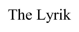 THE LYRIK