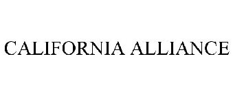 CALIFORNIA ALLIANCE