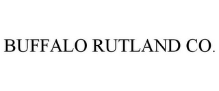 BUFFALO RUTLAND CO.