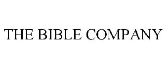 THE BIBLE COMPANY