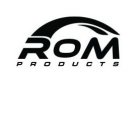 ROM PRODUCTS