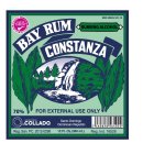 BAY RUM CONSTANZA RUBBING ALCOHOL GARANTIA DE CALIDAD CLUSTER DE BELLEZA DOMINICANO LABORATORIOS DR. COLLADO