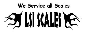 WE SERVICE ALL SCALES LSI SCALES