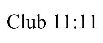 CLUB 11:11