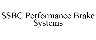 SSBC PERFORMANCE BRAKE SYSTEMS